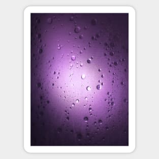 Light Through Shower Door – Purple Sticker